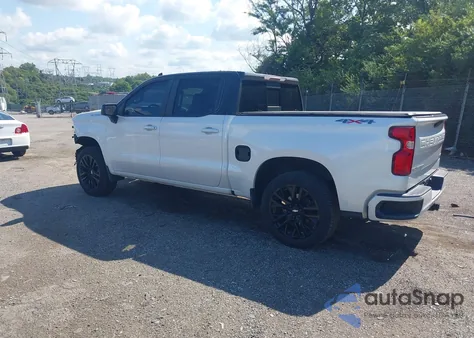 2019 Chevrolet Silverado 1500 Rst z USA, uszkodzony, nr VIN 3GCUYEED9KG195727